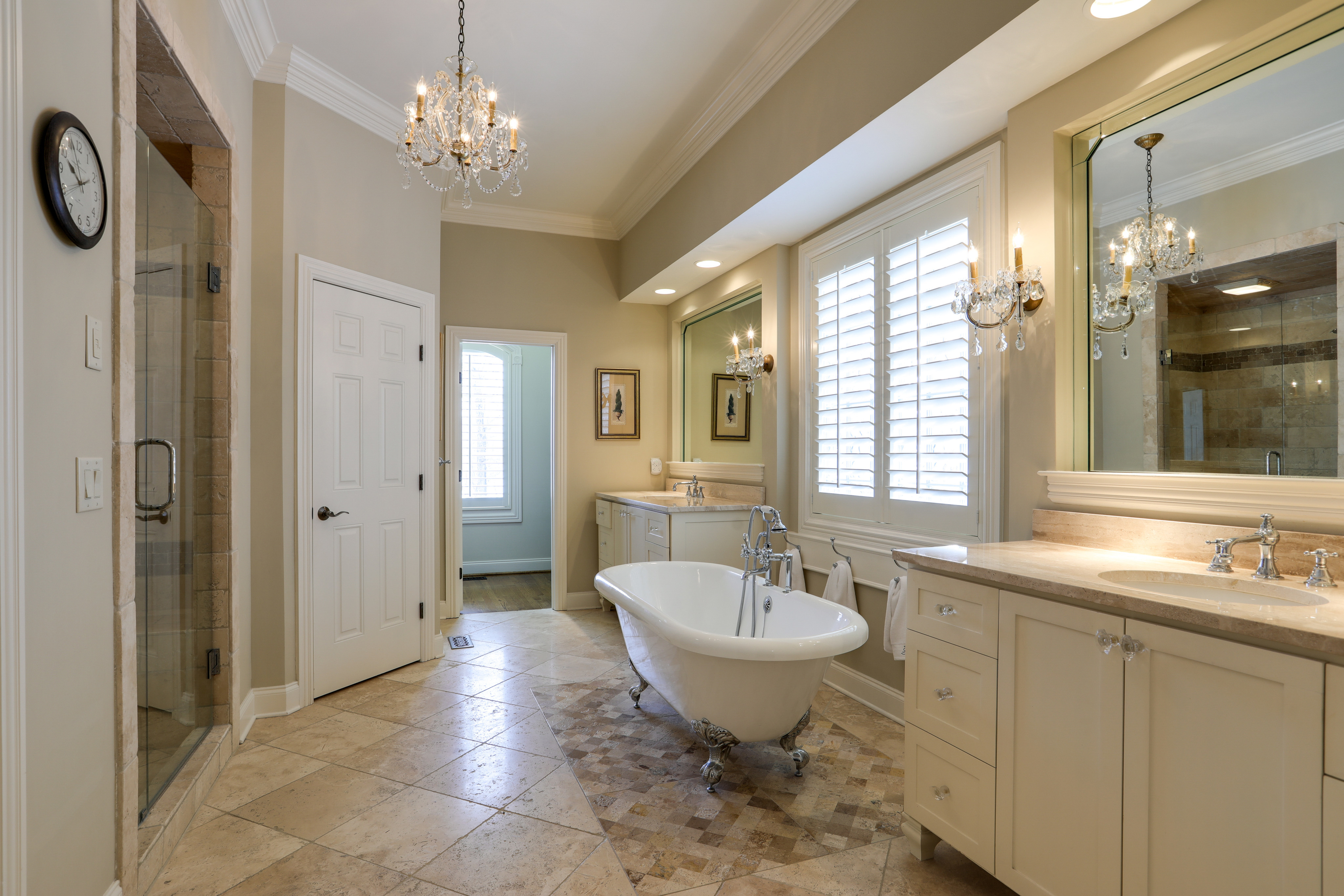 Brentwood Tn Luxury Home Stunning Master Bathroom